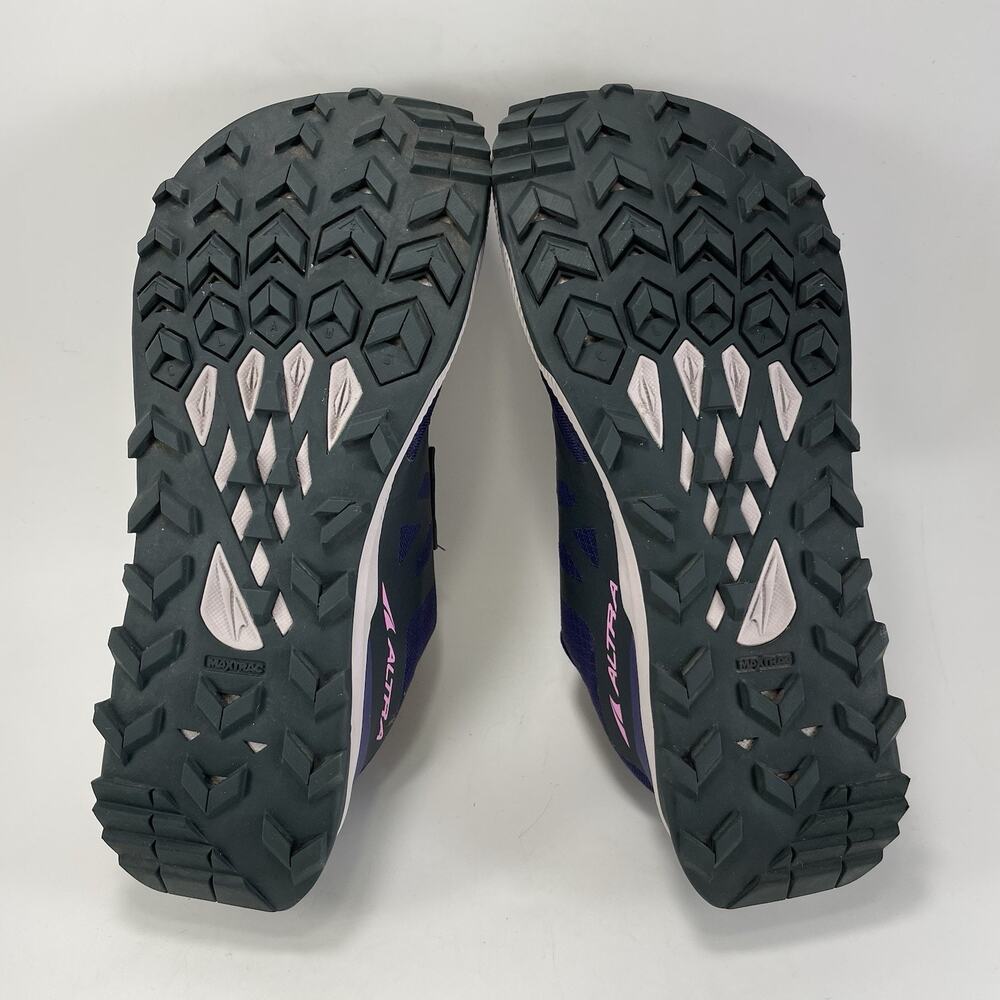 Altra Lone Peak 7 Trail Running Shoes Purple Blue Womens Size 7 Athletic Low - Picture 7 of 9
